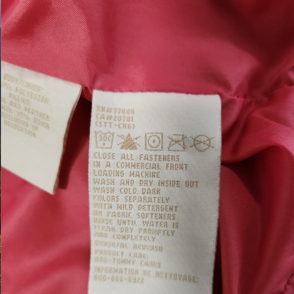 Tommy Hilfiger Puffer Ski/everyday Jacket fits like size L - Picture 4 of 8